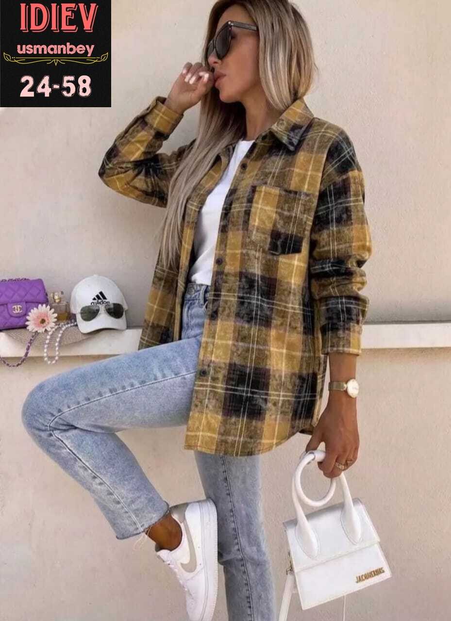 рубашка в клетку женская оверсайз,женская рубашка,рубашка в клетку,рубашка в клетку женская теплая,женская рубашка в клетку