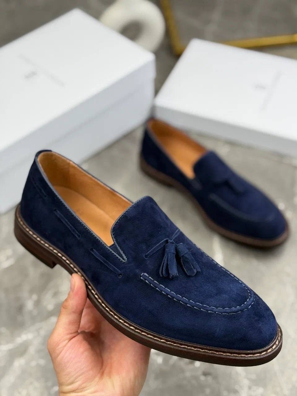 pierre cardin мужские замшевые синие лоферы,замшевые лоферы brunello cucinelli,замшевые лоферы с кисточками brunello cucinelli,замшевые лоферы,лоферы мужские замшевые