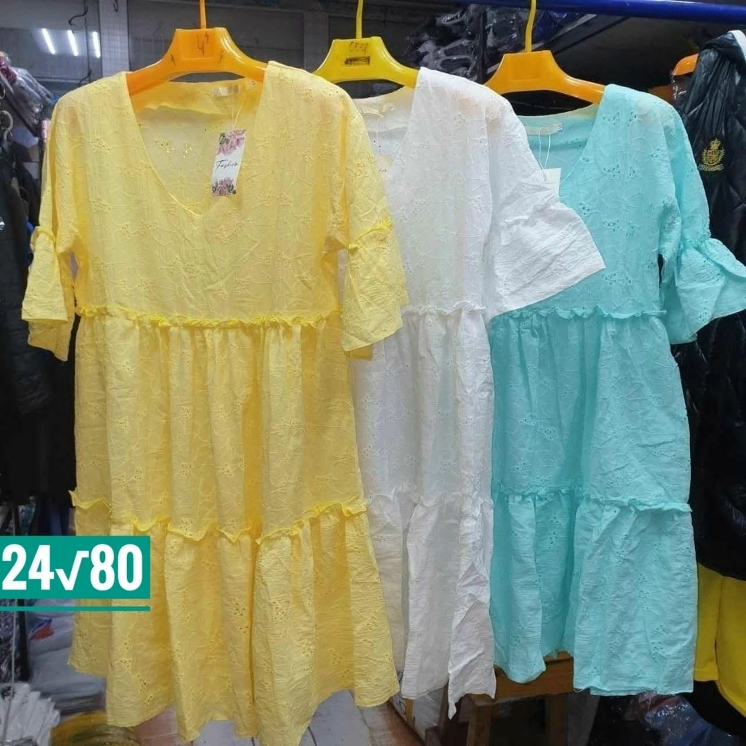 платье женской летнее,платье с перфорацией из хлопка,платья платье летнее,платье летнее,платье хб