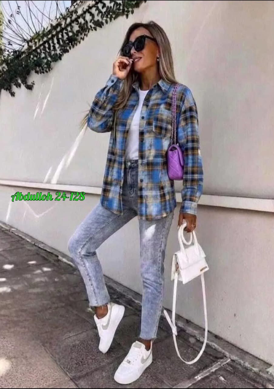 женская рубашка в клетку,рубашка клетчатая женская,рубашка женская оверсайз в клетку,рубашка женская теплая в клетку оверсайз,рубашка в клетку