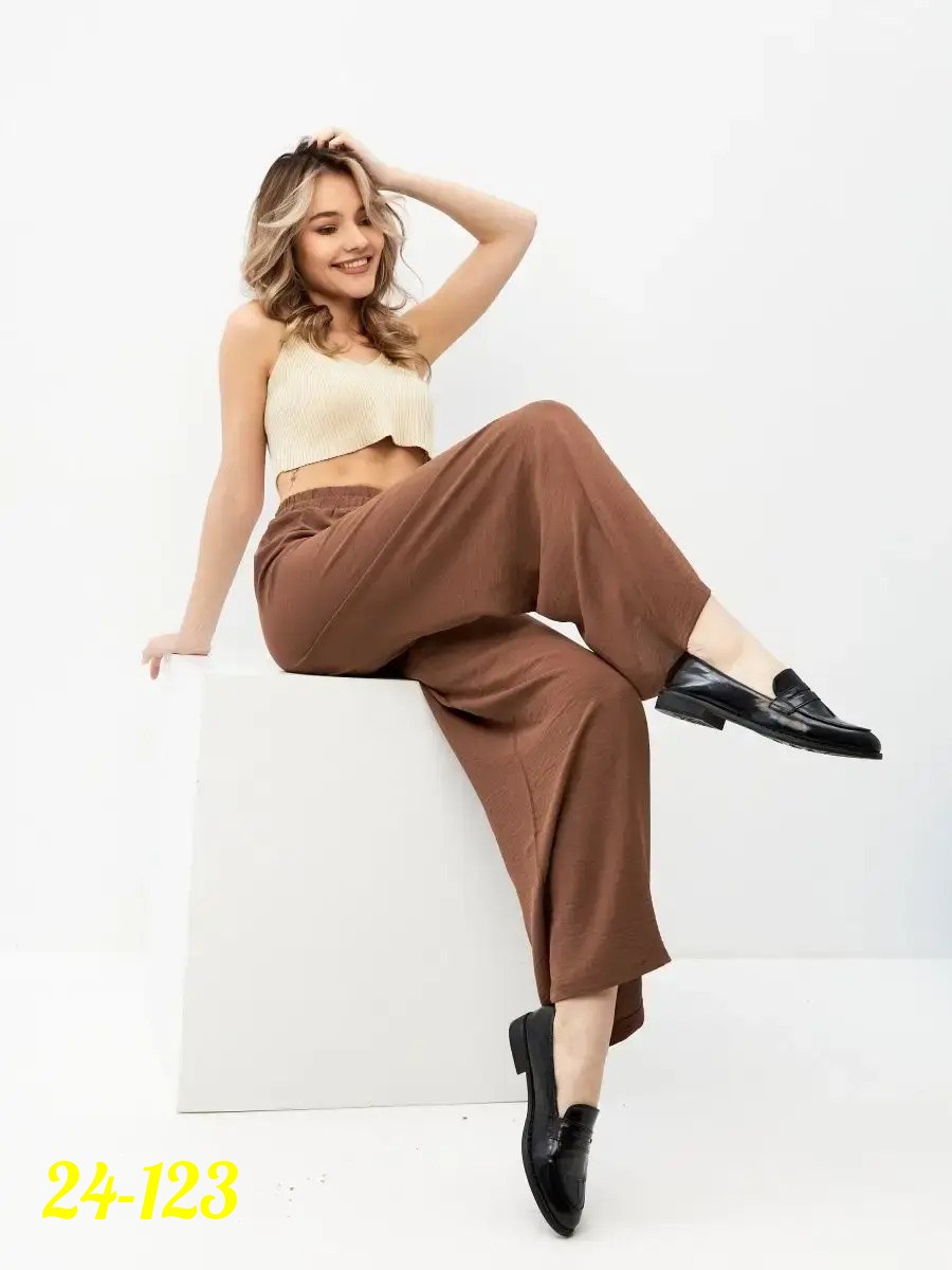 модные брюки палаццо,брюки палаццо софия 37 темно-коричневый,брюки палаццо женские,брюки женские палаццо на резинке,брюки палаццо