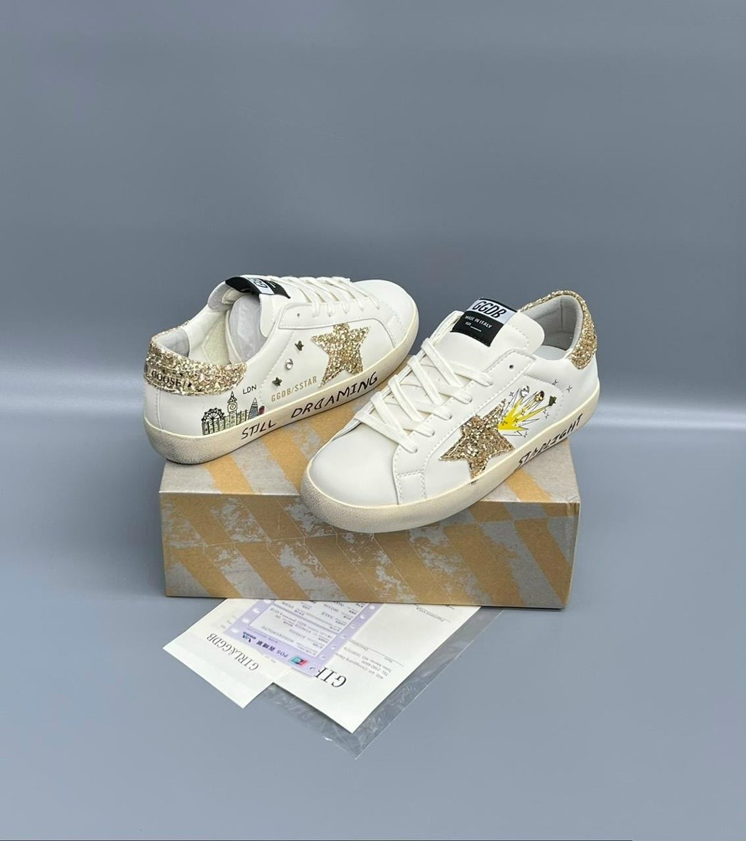 кроссовки golden goose,кеды golden goose,,golden goose,кеды голден гусы бело коричневые