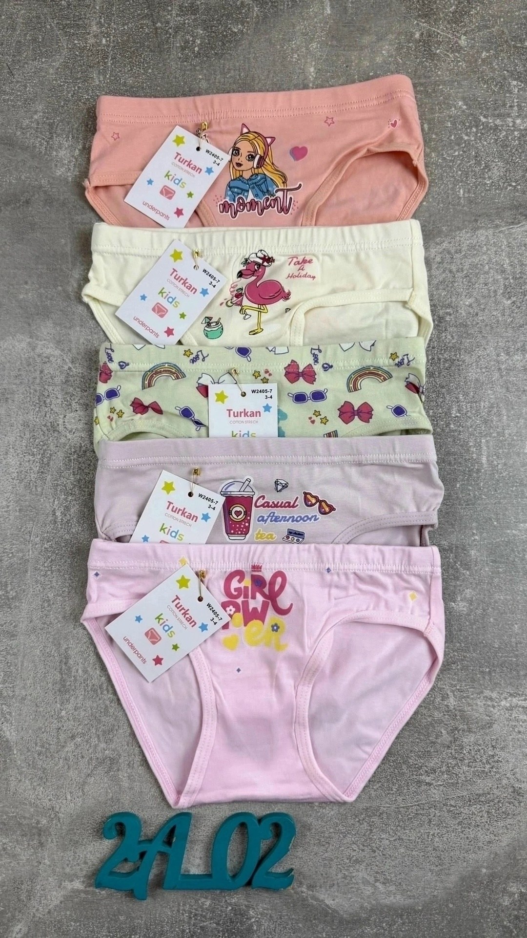 комплект трусов слипы baykar для девочек 3 шт,детские трусы для девочек,трусы для девочки,трусы для девочки donella,трусы для девочки baykar