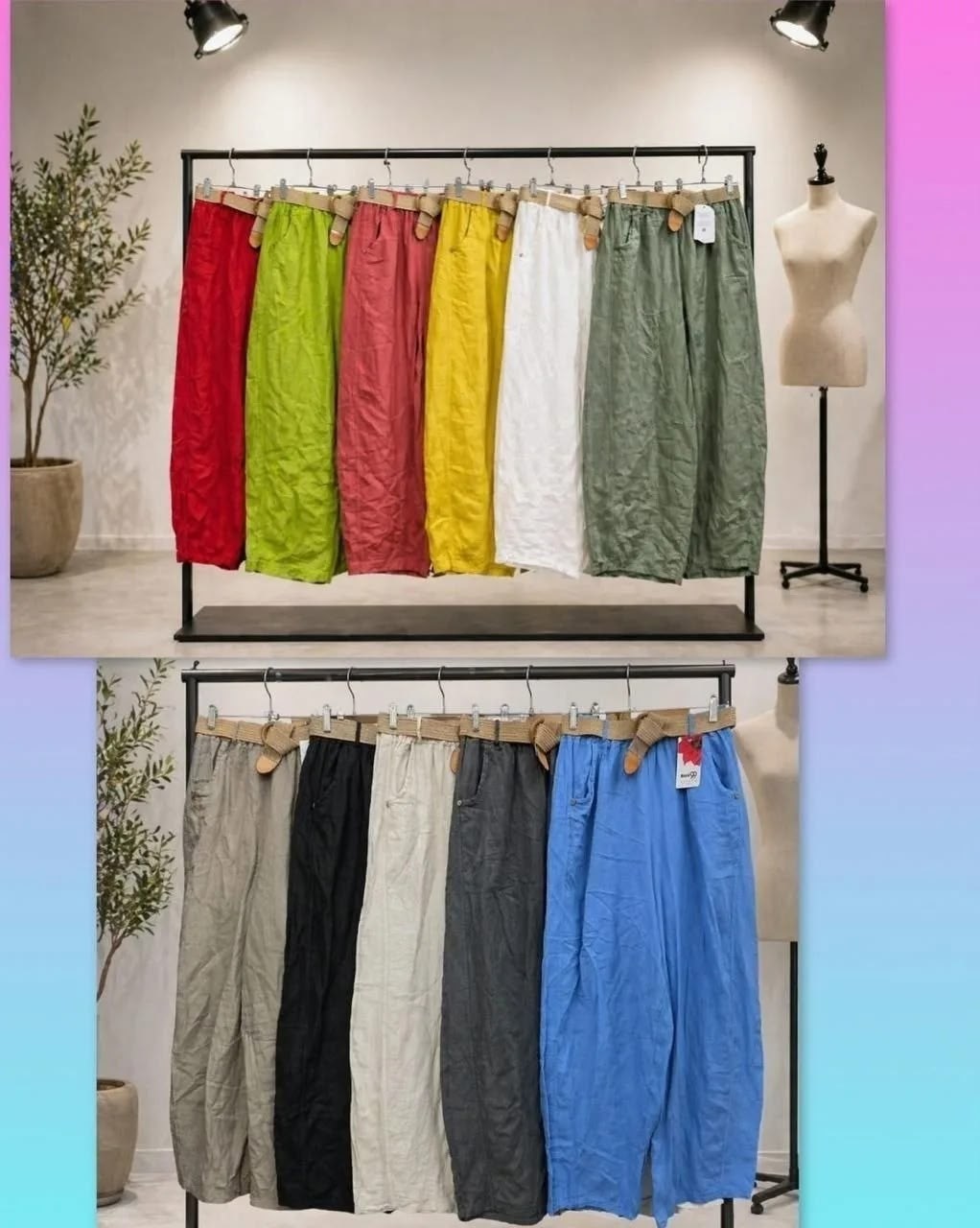 широкие брюки,льняные брюки,повседневные брюки,брюки комплект,летние брюки