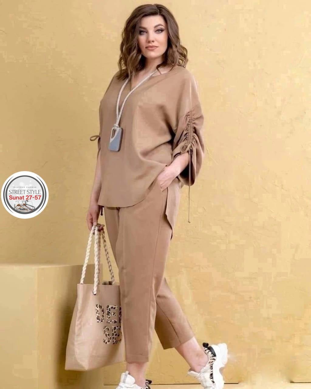 ,женские костюмы,брючный костюм для полных,брючный комплект,брючные костюмы женские