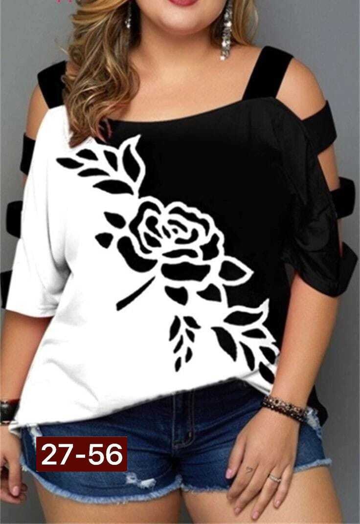 блузка женская модная,блузки для полных,блузка женская,футболки для женщин,женская футболка больших размеров