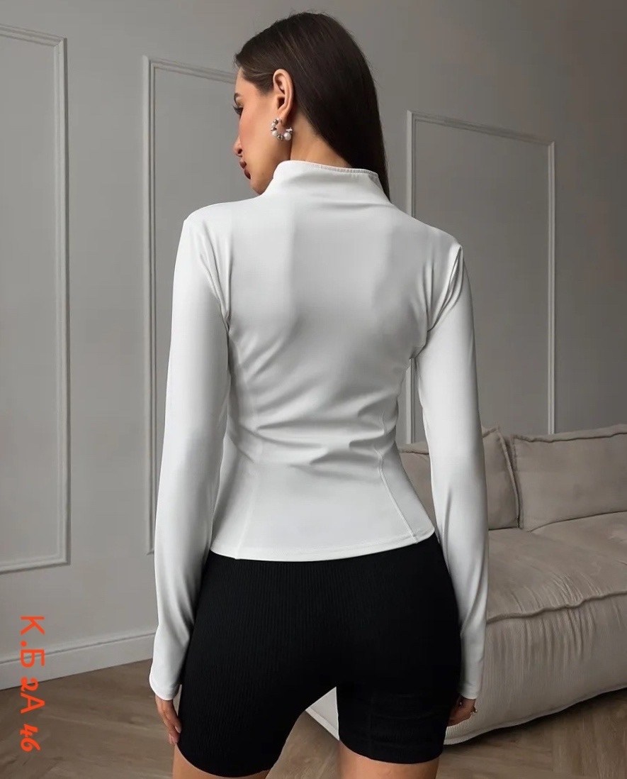 рашгард спортивный на молнии,рашгард спортивный на молнии для фитнеса,спортивная кофта на молнии обтягивающая,женская кофта,спортивная кофта на молнии обтягивающая schiaffo