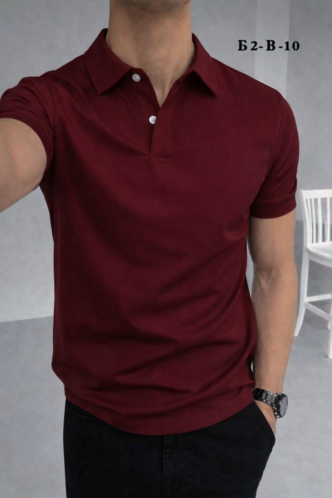 мужская футболка поло,мужская мода,футболка мужская,мужская футболка-поло черная