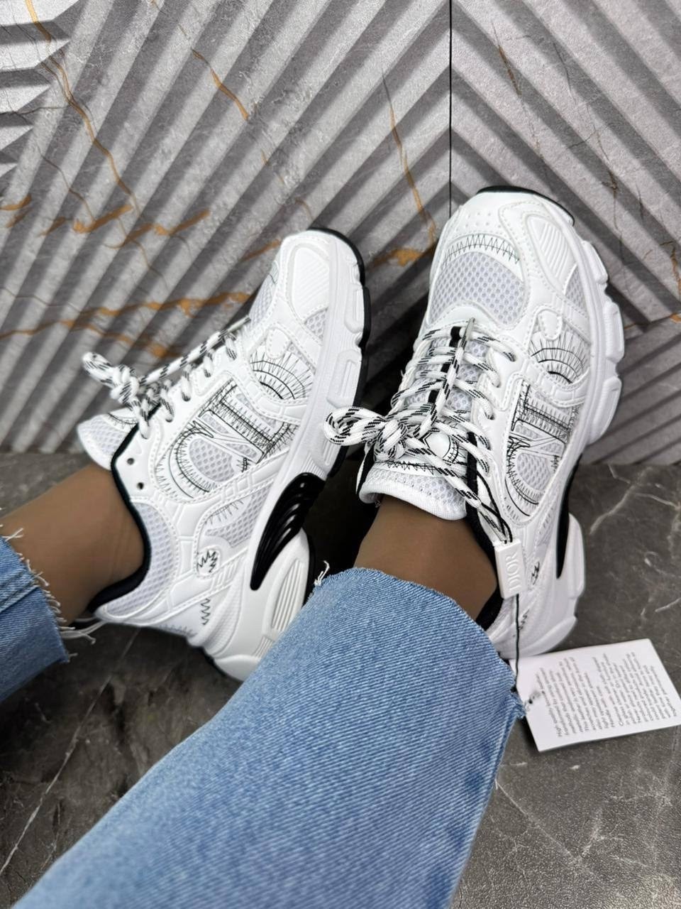 женские кроссовки dior chrono premium white grey,кроссовки christian dior,кроссовки dior,диор кроссовки,женские кроссовки