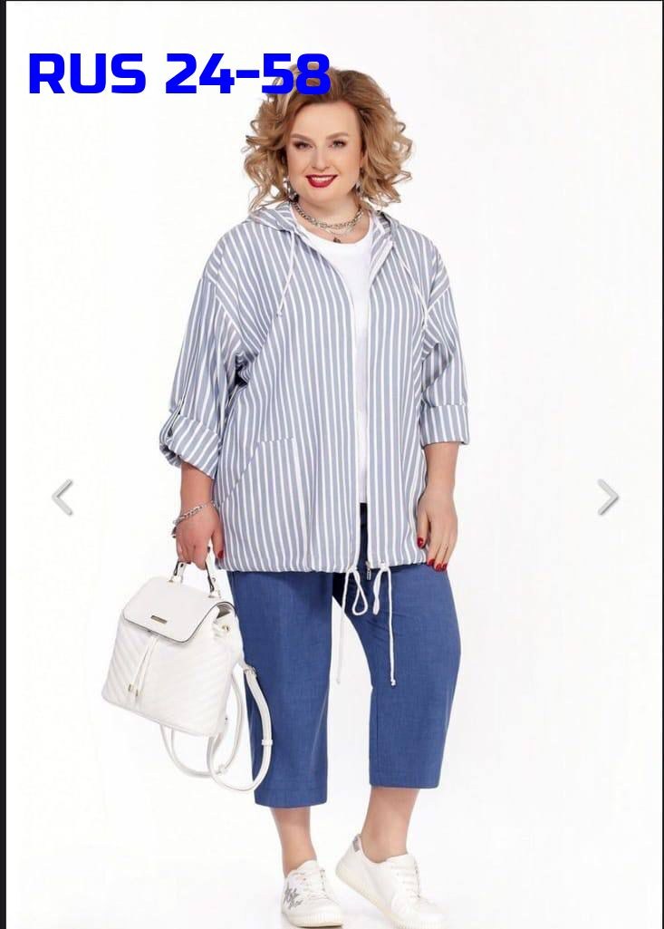 костюм претти брючный для полных женщин,одежда для женщин,брючный комплект,летняя , из белоруссии