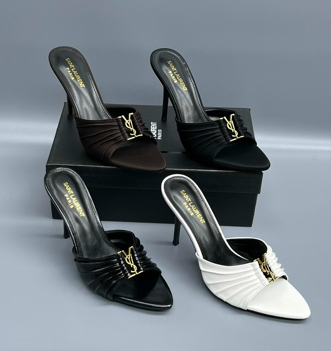 ,женская ,босоножки yves saint laurent,мюли женские,модная женская