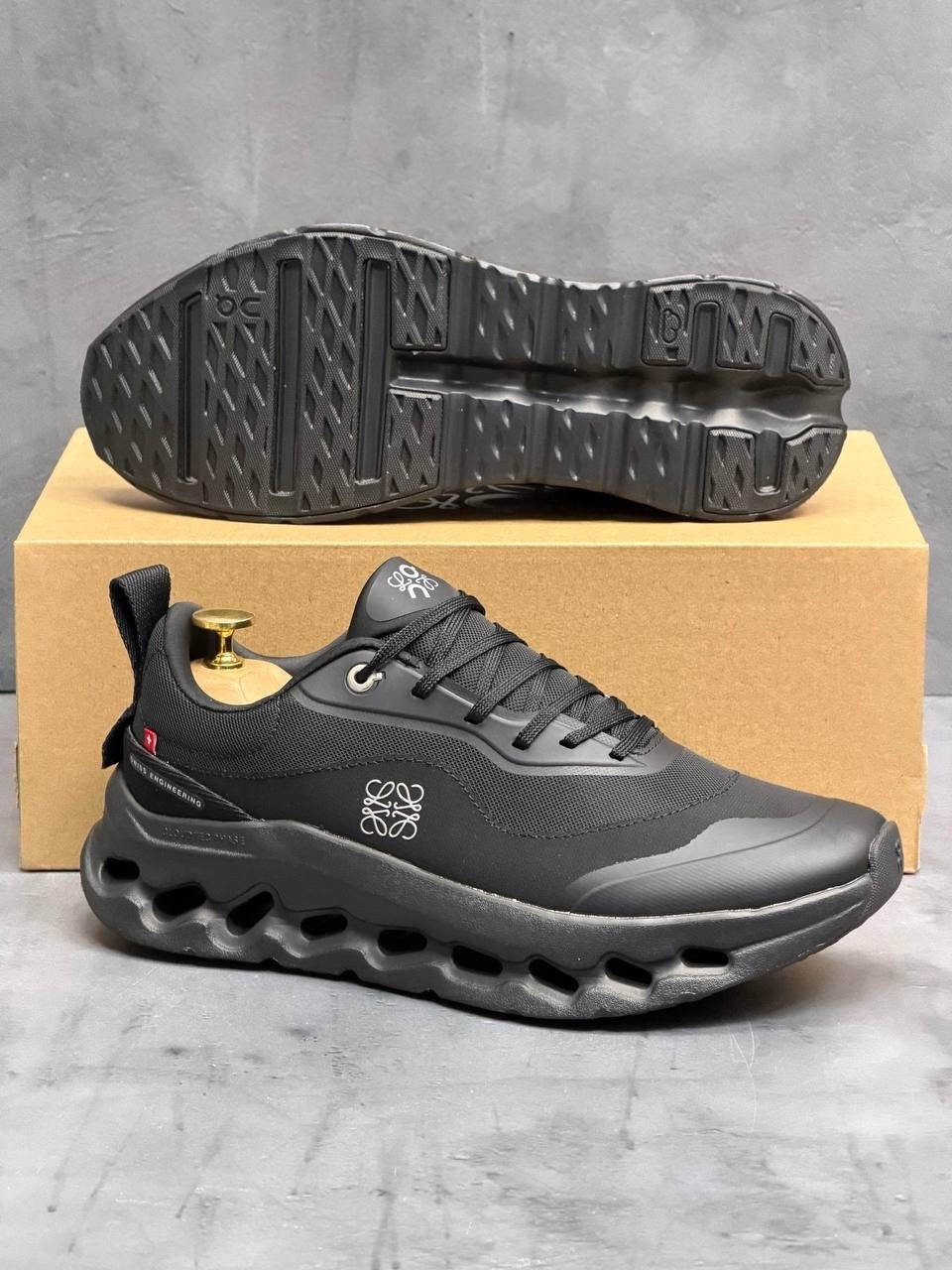 кроссовки loewe,кроссовки loewe x wmns cloudtilt black черный,кроссовки мужские женские,спортивная ,спортивные кроссовки