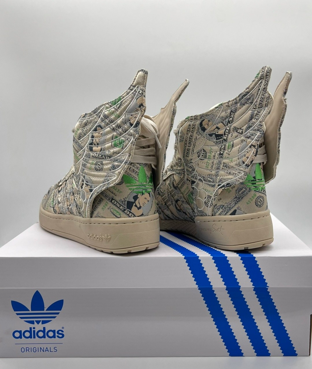 adidas jeremy scott wings 2.0,adidas jeremy scott wings 2.0 money,adidas wings 2.0 x jeremy scott money,adidas jeremy scott dollar,adidas x jeremy scott js wings 2.0 money g95773