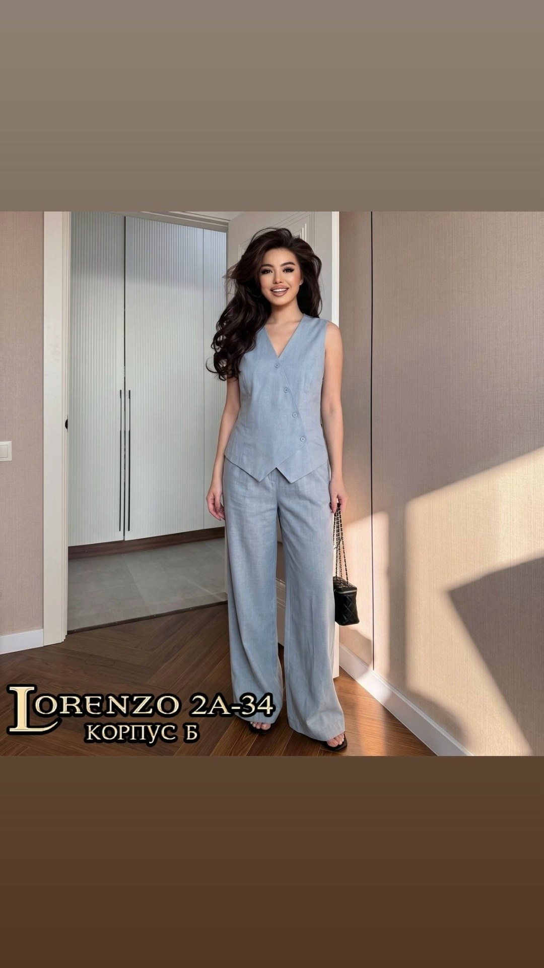 костюм льняной летний брючный с жилетом и брюками паллацо,брючный костюм,женский брючный костюм двойка,костюм льняной летний брючный с жилетом и брюками паллацо by fiola,женский брючный костюм