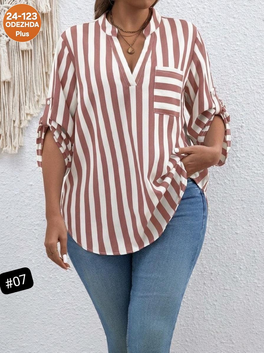 рубашка в полоску,женская рубашка большого размера,блузка для женщин,полосатая рубашка,женские блузки