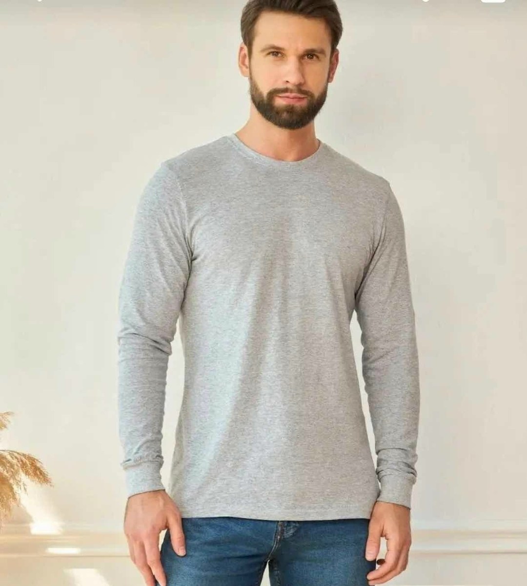 лонгслив однотонный мужской,лонгслив мужской,лонгслив серый,свитшот мужская,лонгслив футболка с длинными рукавами однотонная