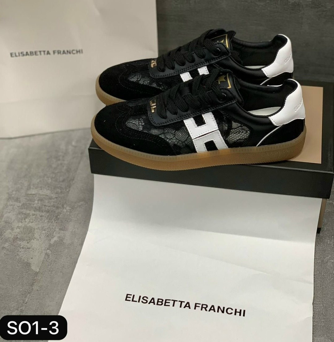 ,кеды elisabetta franchi лх721,кроссовки fendi,кроссовки hogan,кроссовки женскиe