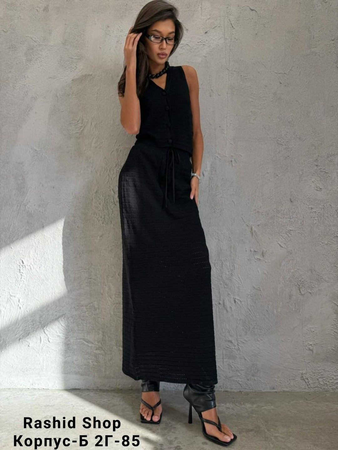 вязаная юбка,трикотажный костюм,костюм с юбкой,удлиненное платье