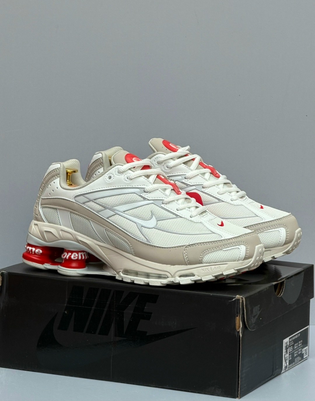 supreme x nike shox ride 2,кроссовки supreme x nike shox ride 2 sp,кроссовки supreme,nike shox ride 2,supreme nike shox ride 2