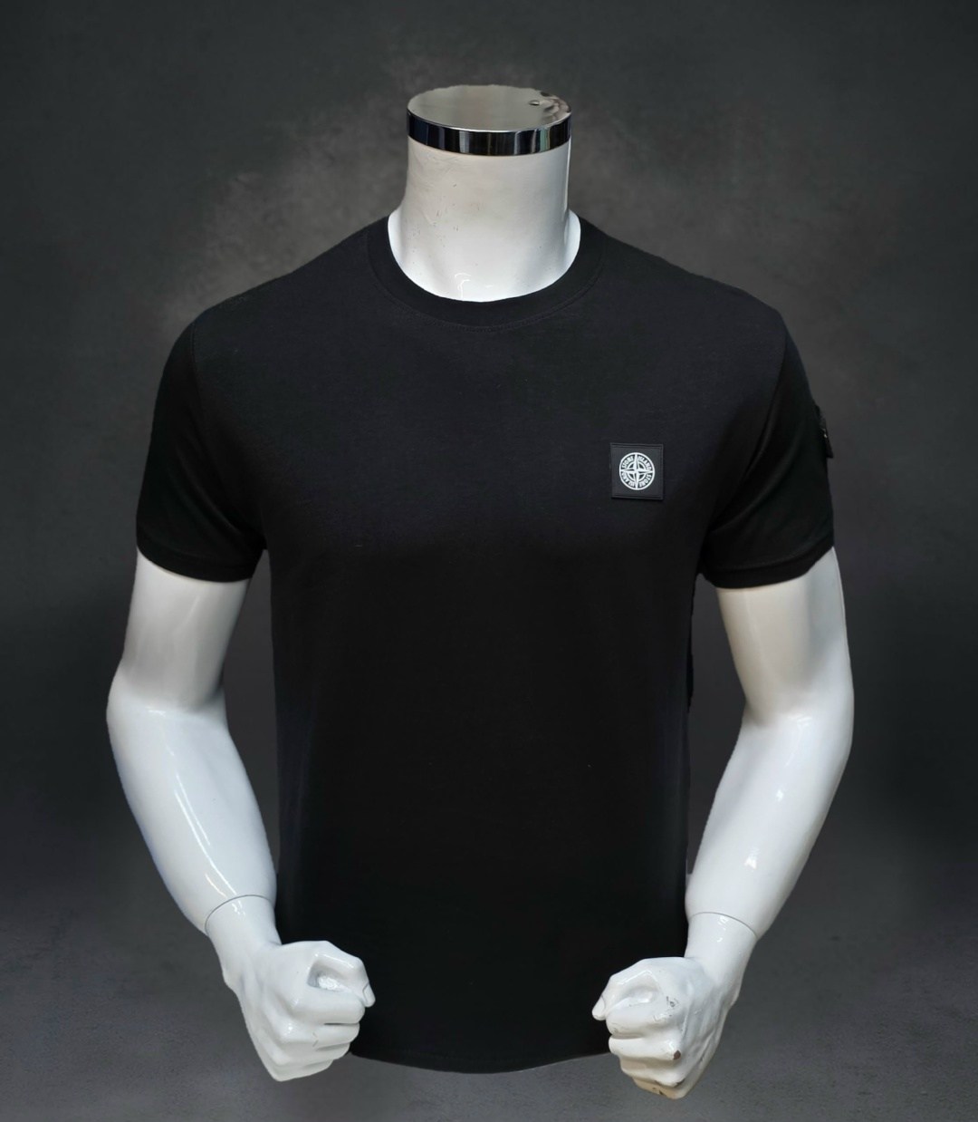 стон айленд футболка,футболка stone island белый,мужские футболки stone island,футболка с патчем stone island,стон айленд