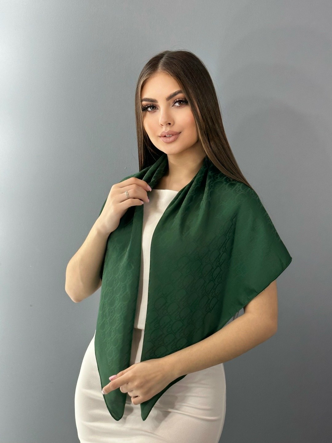 косынка женская,брендовый платок,атласный платок,платок шелковый женский,платок однотонный