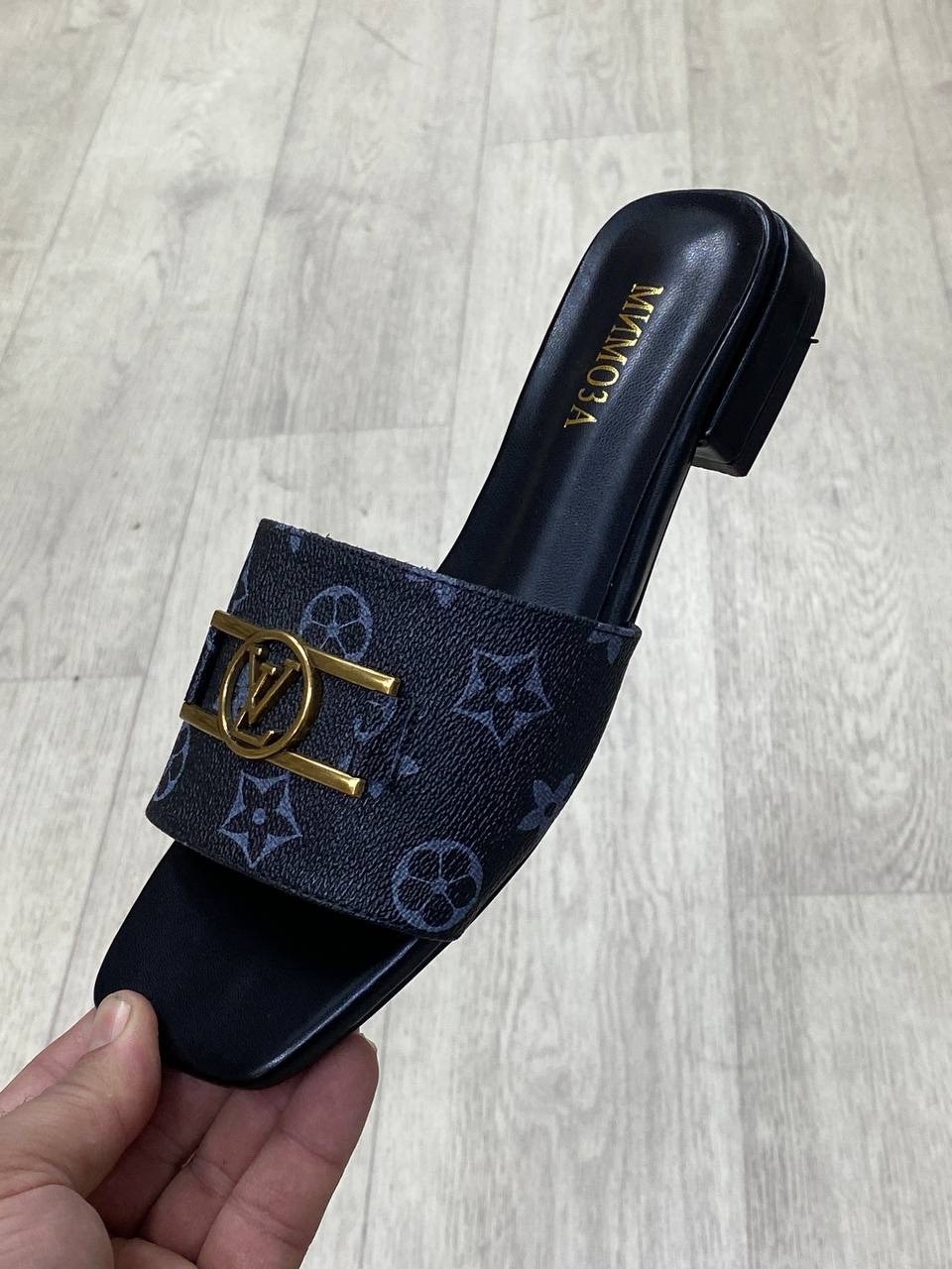 ,женские шлепанцы,тапки луи витон,шлепки луи витон,женские шлепки