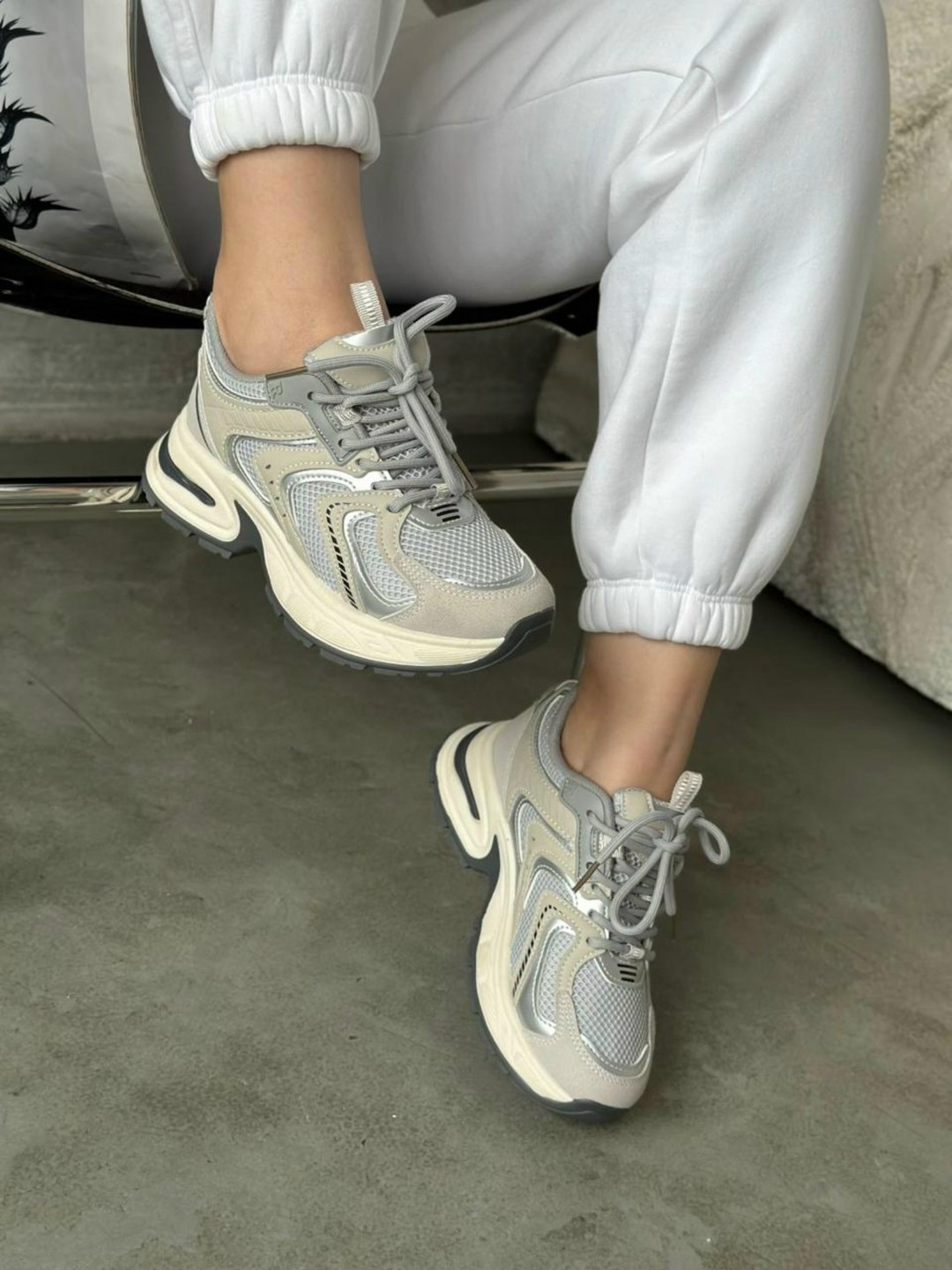 кроссовки женскиe,кроссовки wenpu chunky sneakers women's low-top серый,кроссовки,кроссовки ,кроссовки эко