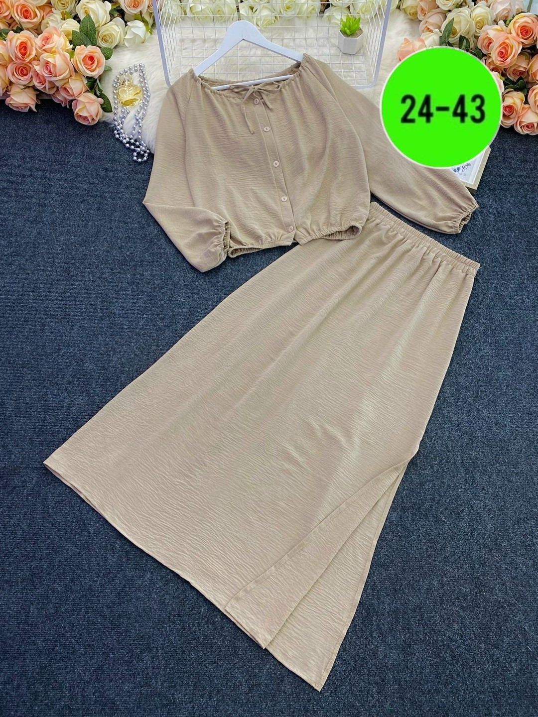 костюм с юбкой женский,костюм женский,костюм с юбкой,костюм с юбкой арт. 11161994,летний костюм с длинной юбкой