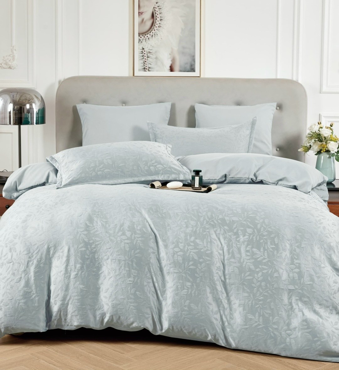 комплект постельного белья,постельного белья,вареный хлопок постельное белье,голубой страйп сатин,комплект постельного белье евро