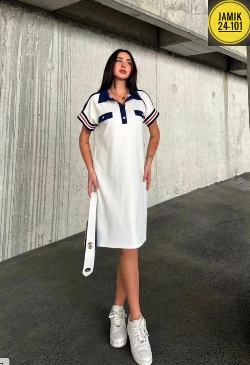 платье спортивное женское,спортивное платье,платья,платье поло женское,платье в спортивном стиле