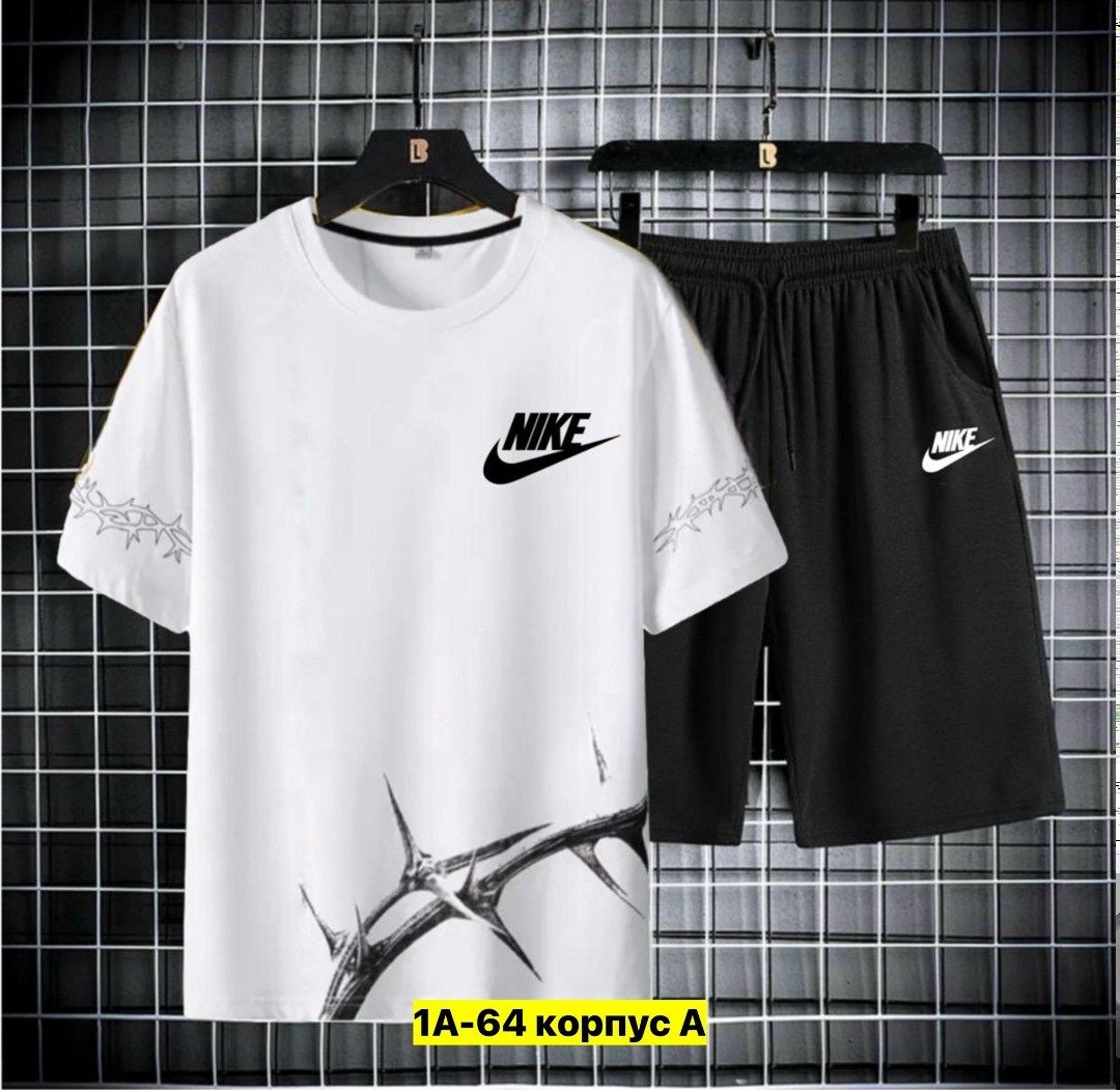 мужская мода,костюм летний с шортами и футболкой спортивный,мужская футболка,футболки nike,футболке