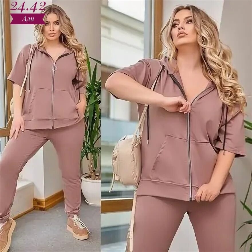 cпортивный костюм больших размеров,костюм для отдыха женский,костюм женский,трикотажные костюмы,женский трикотажный костюм