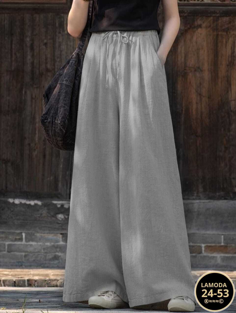 женские широкие брюки,льняные широкие брюки,льняные брюки палаццо женские,льняные широкие брюки больших размеров,широкие брюки из хлопка