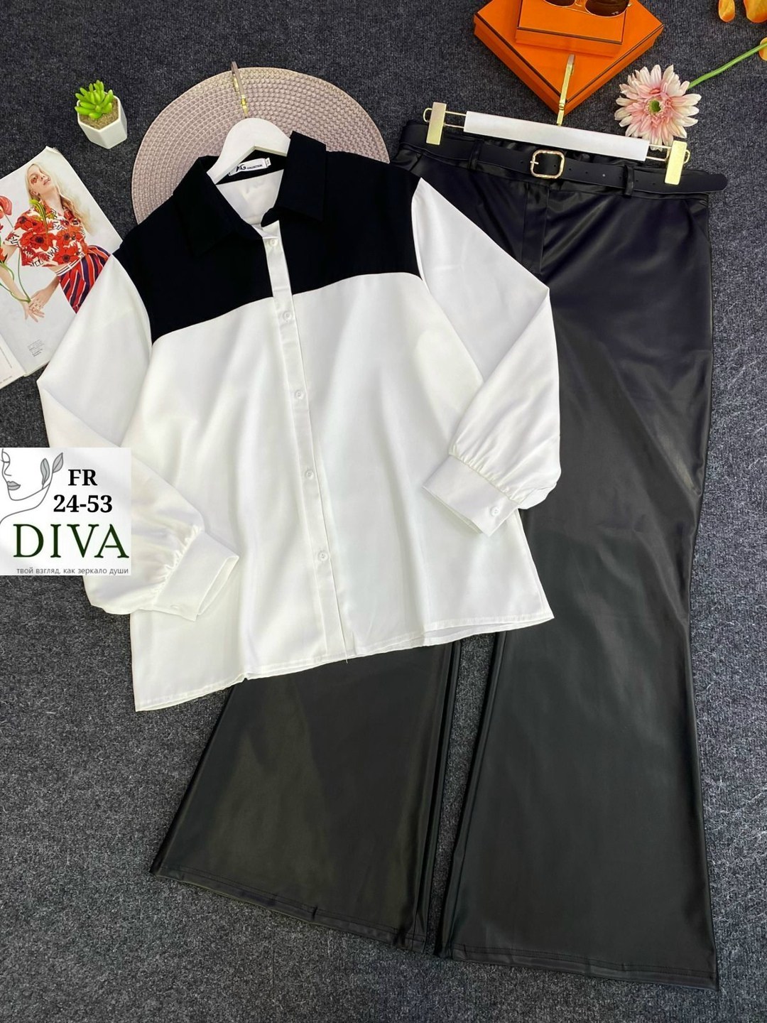 образ с брюками палаццо,женские брюки кожаные,брюки кожаные палаццо штаны широкие floy 251339977,брюки кожаные палаццо,брюки палаццо женские кожаные