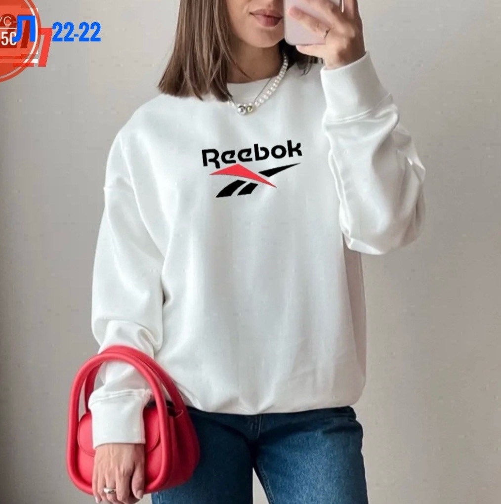 свитшот рибок женский,свитшот женский,женские толстовки reebok,женская кофта,толстовка reebok