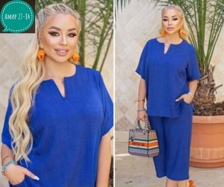 брючный костюм больших размеров,костюм двойка женская,летний брючный костюм,костюм двойка,костюм брючный синий