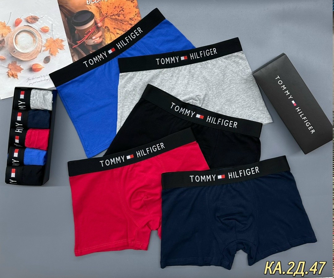 трусы tommy hilfiger мужские,набор мужских трусов tommy hilfiger,комплект трусов боксеры tommy hilfiger,набор трусов_tommy hilfiger_5шт,комплект трусов tommy hilfiger