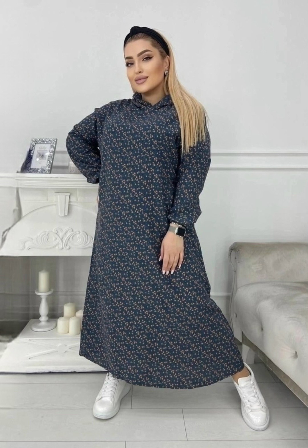 модное платье,мусульманская одежда,мусульманская платья,платье с капюшоном длинное ярусное из штапеля,платье бохо из штапеля