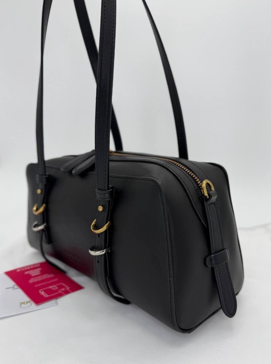 женская сумка pinko,сумка pinko,сумка pinko черный,сумка escape baguette pinko 105334/a0q0 чёрный,женская черная сумка escape baguette pinko