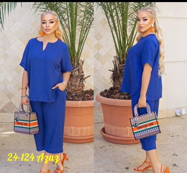 брючный костюм больших размеров,костюм двойка женская,летний брючный костюм,костюм брючный синий,костюм двойка