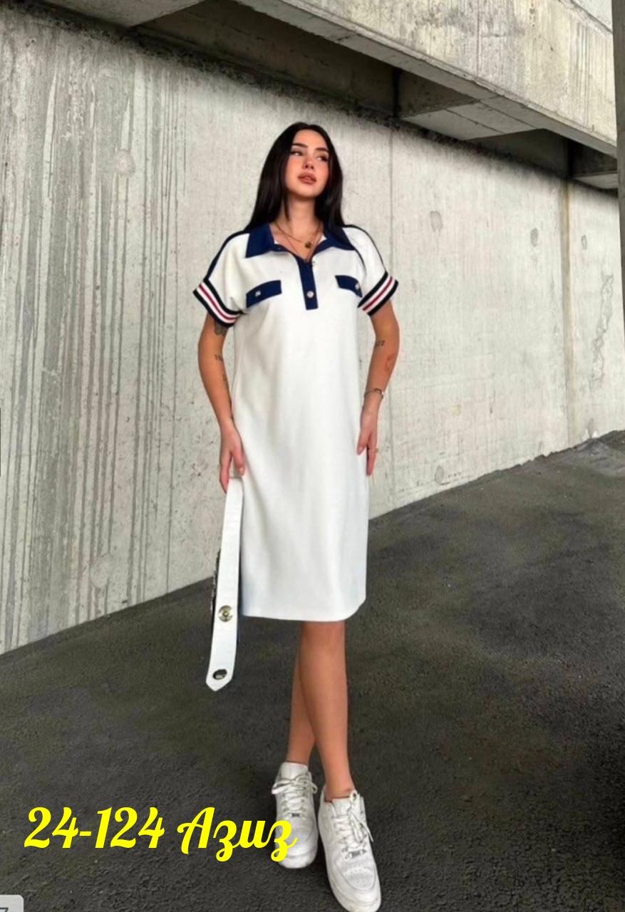 платье спортивное женское,,платье поло женское,трикотажное платье поло