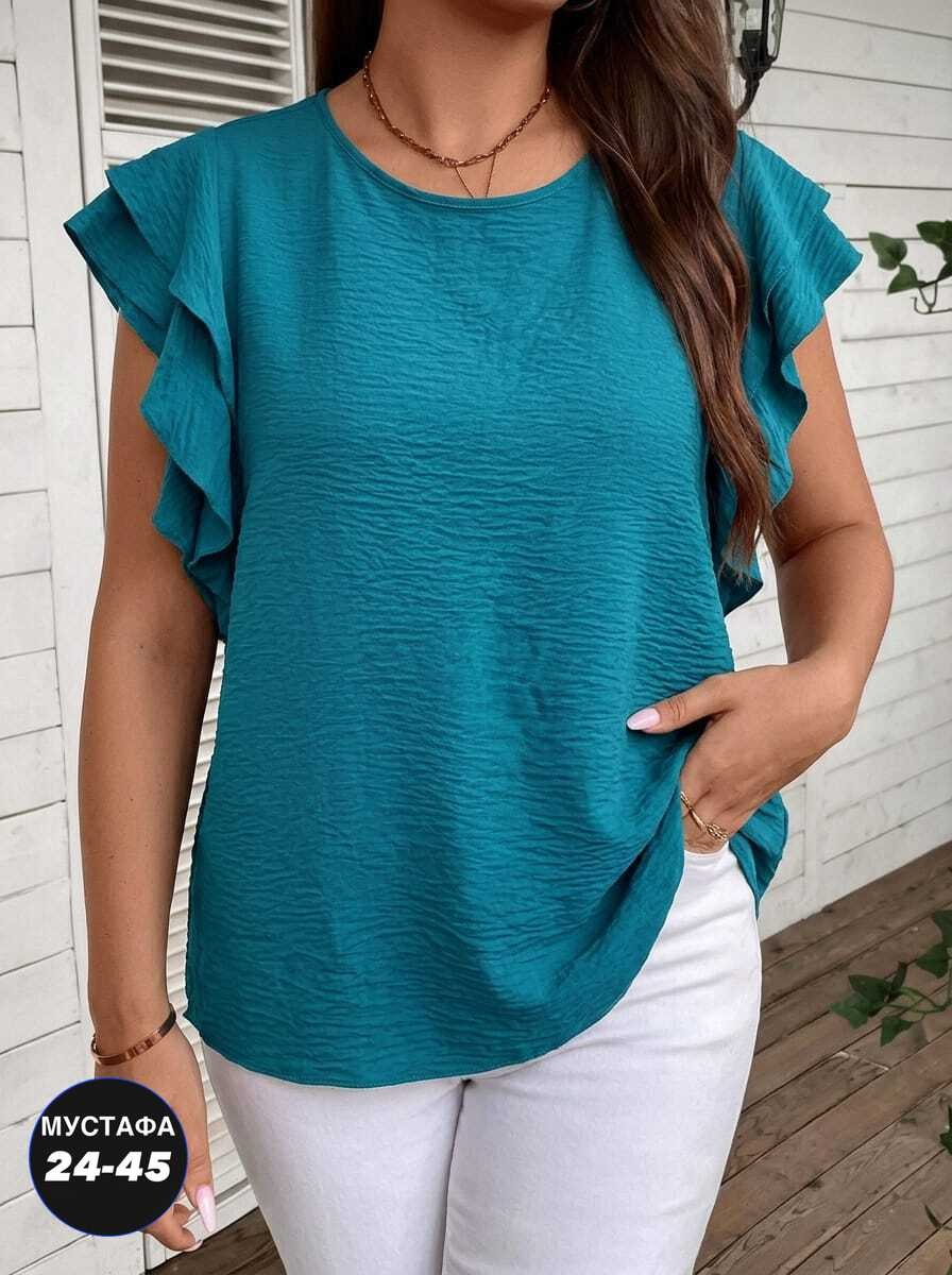 блузка женская,блуза,женская блуза,блузка с оборками,модная блузка