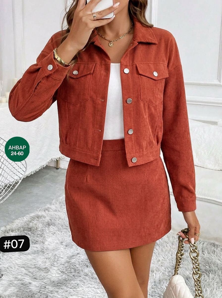 женские костюмы с юбкой,костюм с юбкой,костюм из вельвета,женский костюм двойка,юбка с пиджаком