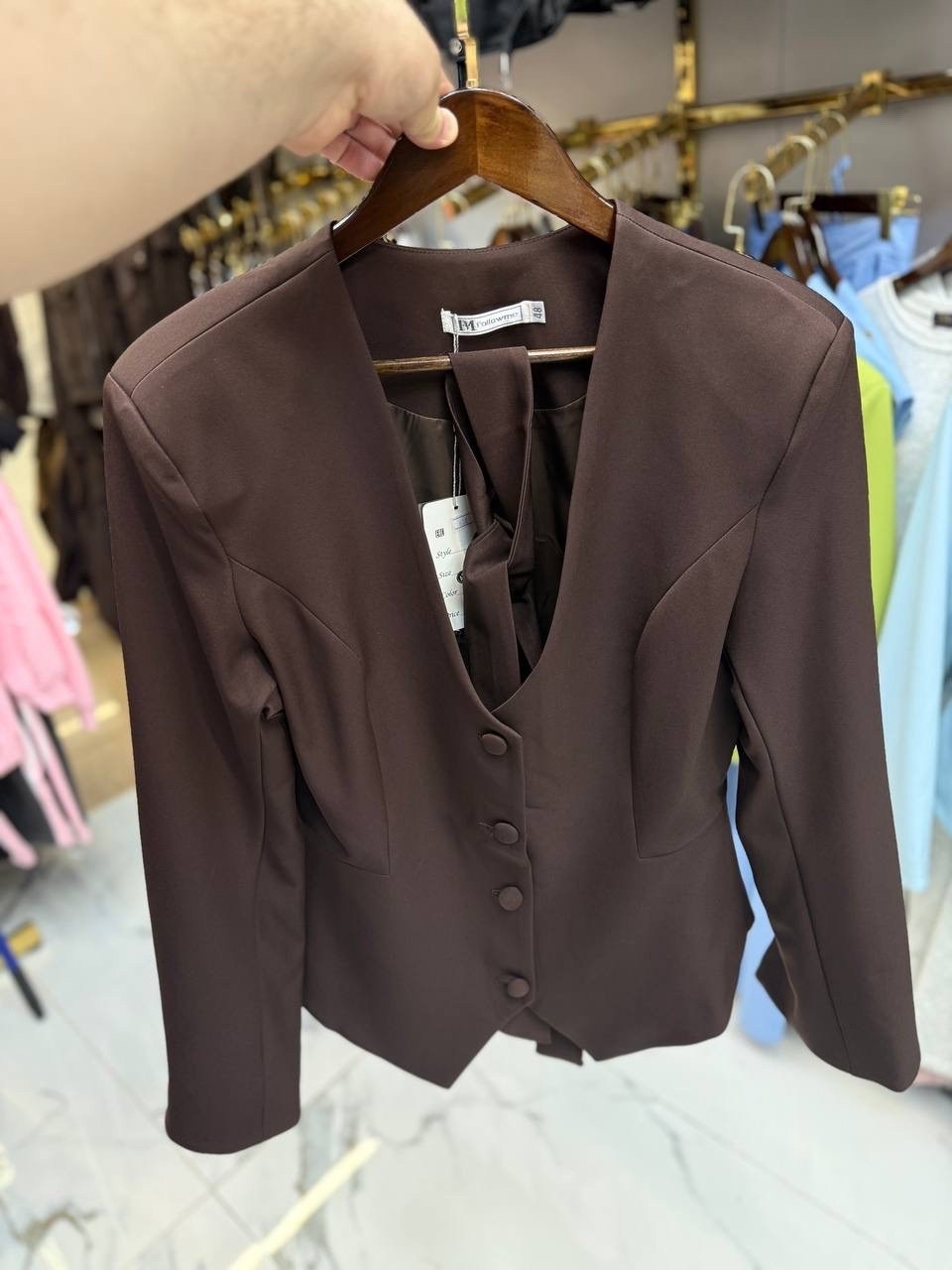 жакет,жакет приталенный,пиджак женский коричневый,пиджак,женские пиджаки