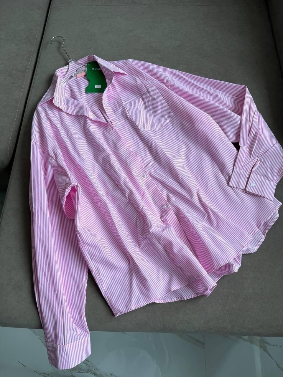 женская рубашка,zara рубашка в полоску оверсайз розовый,рубашка в розовую полоску женская,рубашка розовая,рубашка оверсайз в полоску розовая