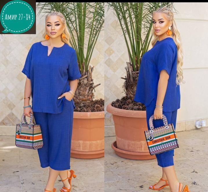 брючный костюм больших размеров,костюм двойка женская,летний брючный костюм,костюм двойка,костюм брючный синий