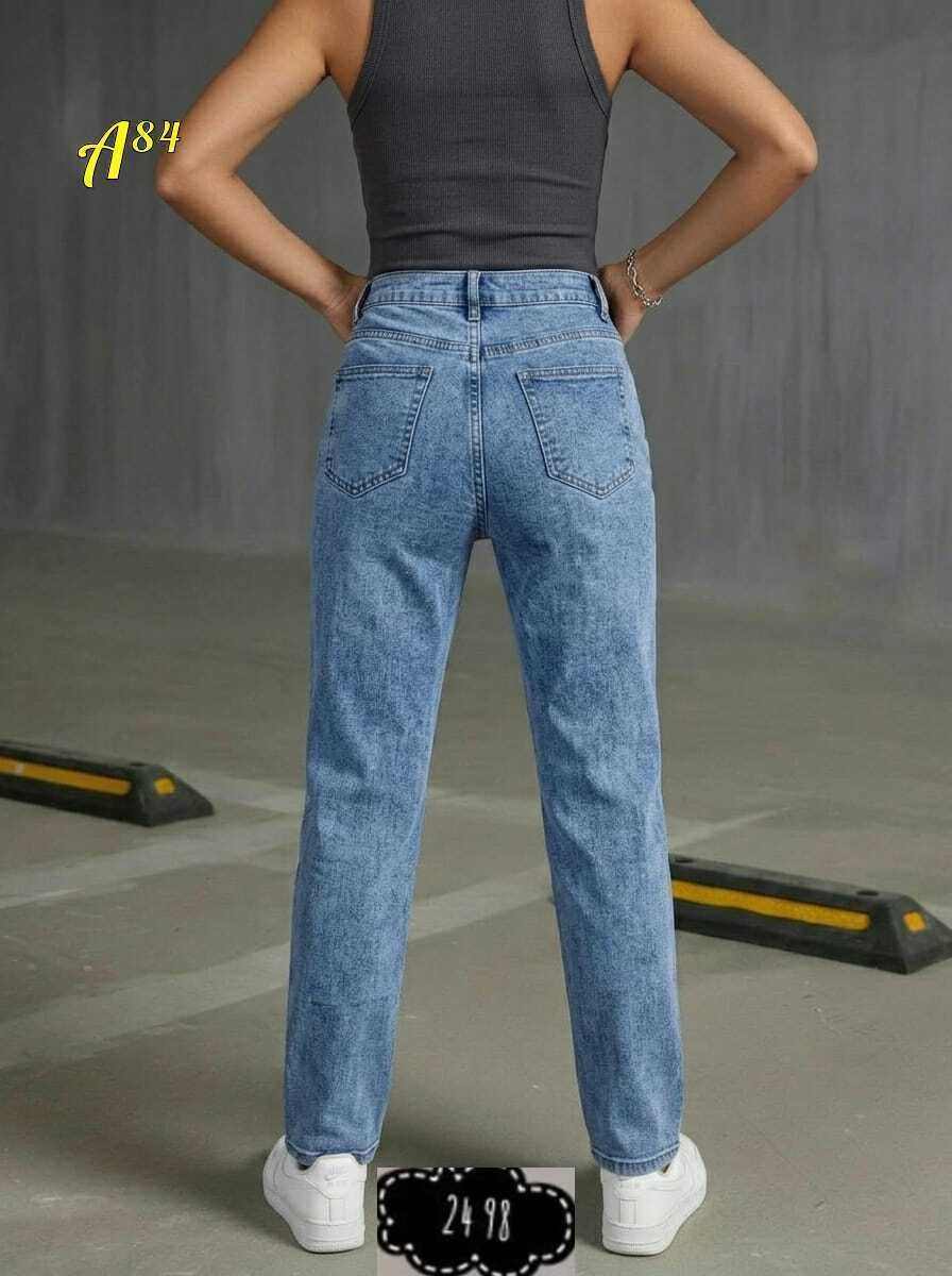 джинсы женский look of young синий бананы мом,джинсы женские,джинсы момы женские,джинсы gioie della vita,джинсы мом