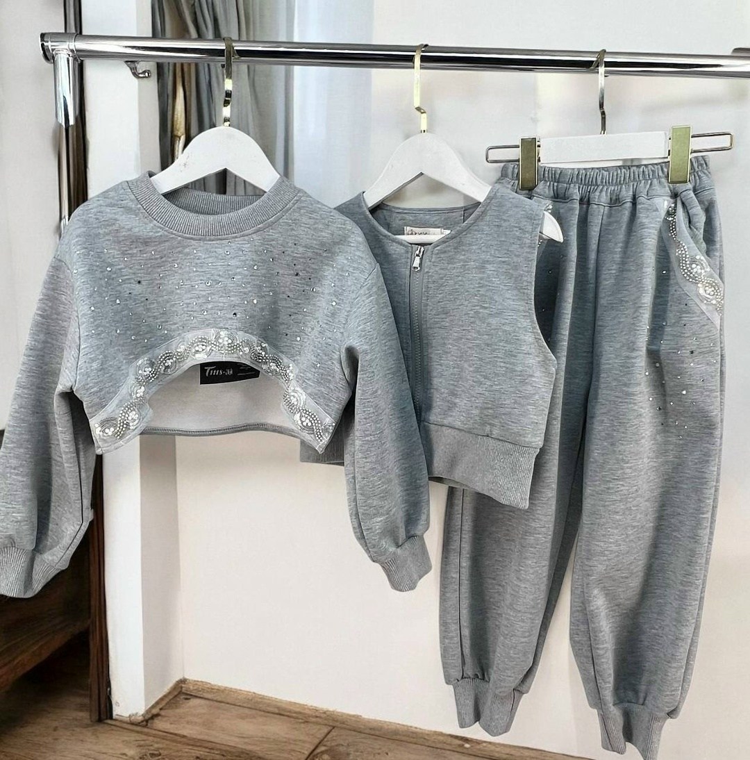спортивный костюм для девочек,серый спортивный костюм для девочек-подростков,повседневный костюм,костюм подростковый,костюм для девочек