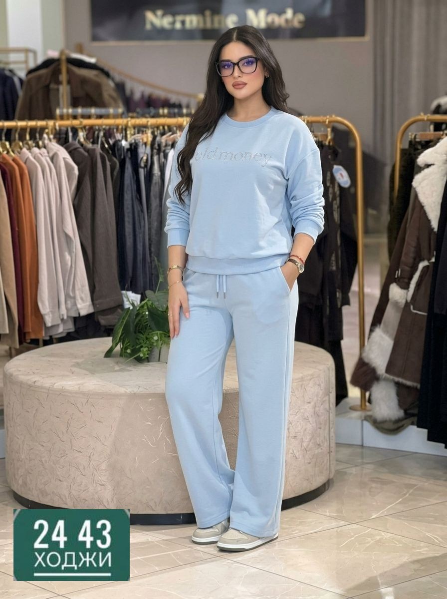 спортивные костюмы женские,костюм с брюками,женские костюмы брючные,женские костюмы,костюм женский трикотажный с брюками палаццо