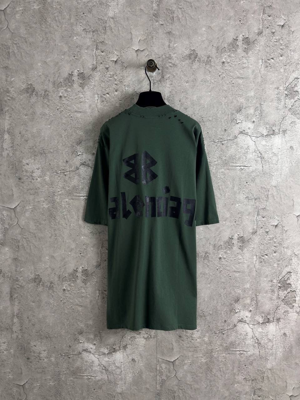 футболка баленсиага зеленая,balenciaga t shirt,футболка balenciaga,футболки баленсиага,баленсиага кристобаль